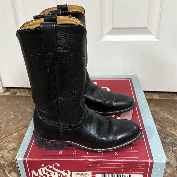 Acme Women’s Black Roper Boots - Picture 5 of 9